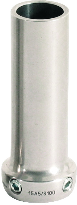 Adaptateur INOX a 4 vis de reglage avec Tube de Diam.30mm