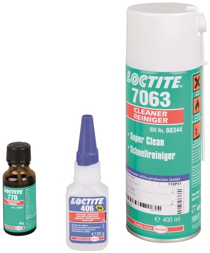 [N81E20] Loctite Set de colle Silicone 