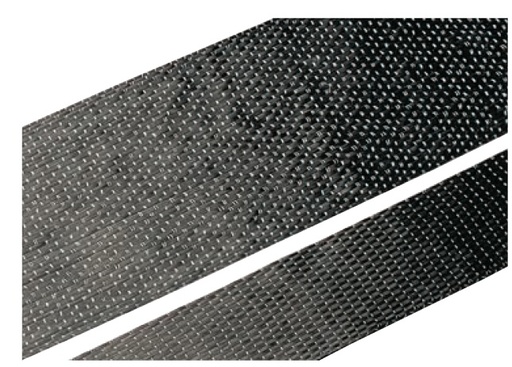 [N95P8] Carbon Fiber Webbing  Uni Directionnel - Larg. 45 mm - Roul. 50 m